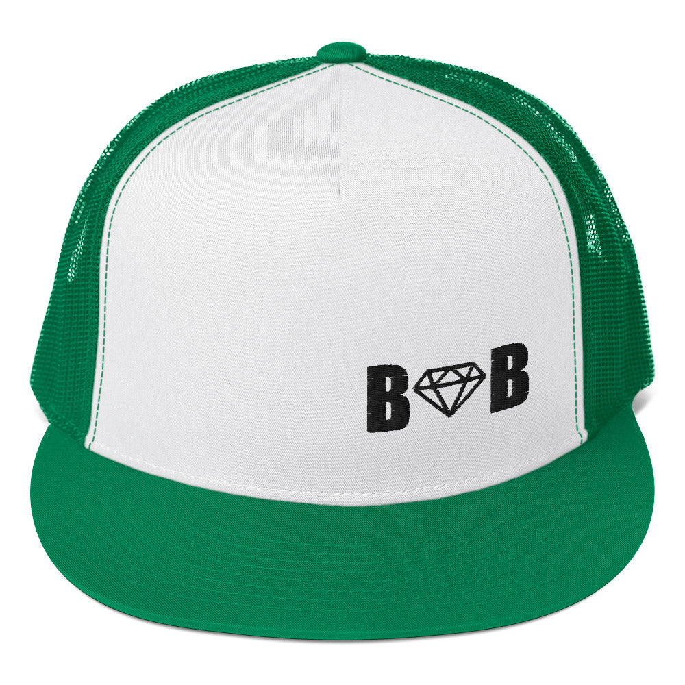 BDB Black Puffy Trucker – Black Diamond Boarders
